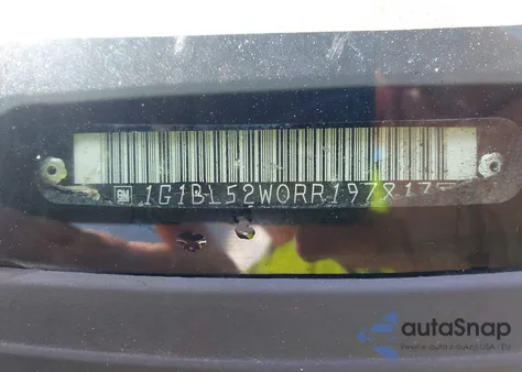 1994 Chevrolet Caprice Classic из США, поврежденный, VIN 1G1BL52W0RR197817